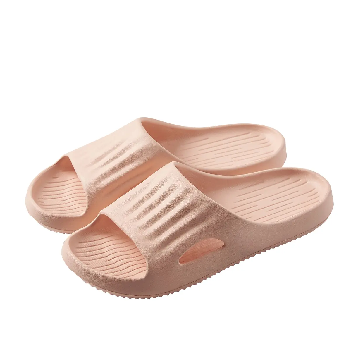 (Pink,37-38) Cloud Feel Women's Bath Slippers 1