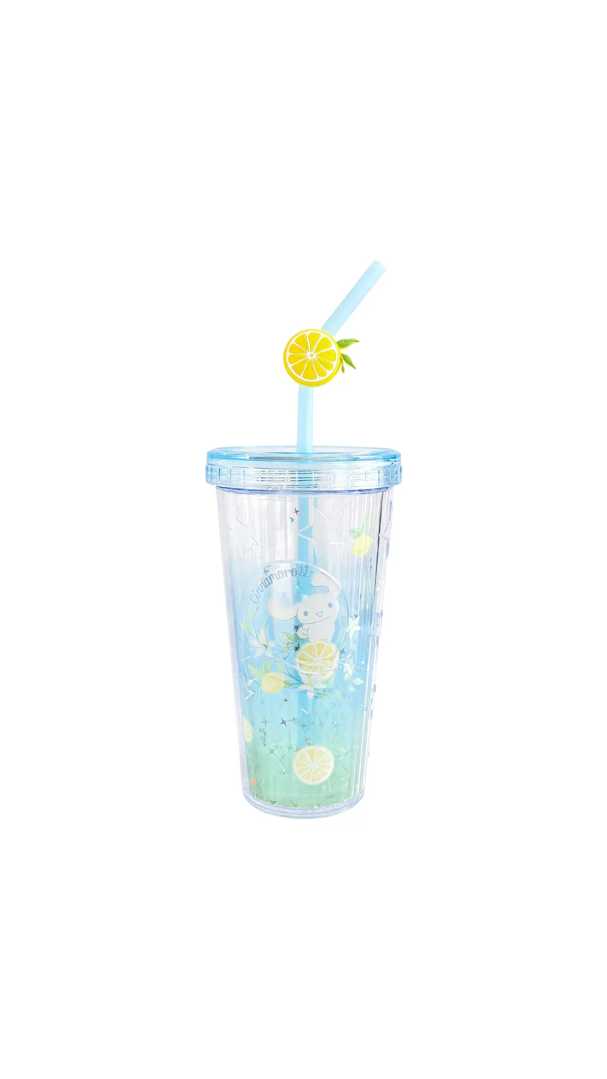 Sanrio Characters Summer Juice Plastic Tumbler (420Ml)(Cinnamoroll) 1