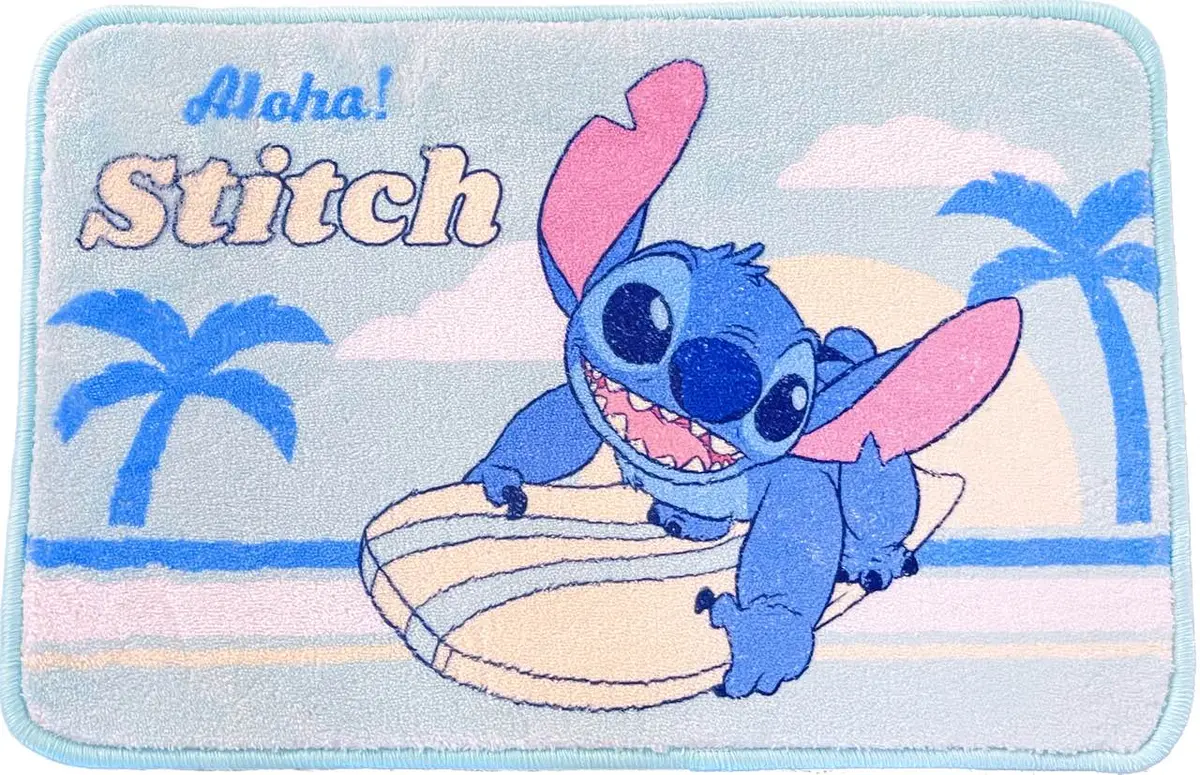 Disney Lilo & Stitch Collection Imitation Cashmere Floor Mat 1