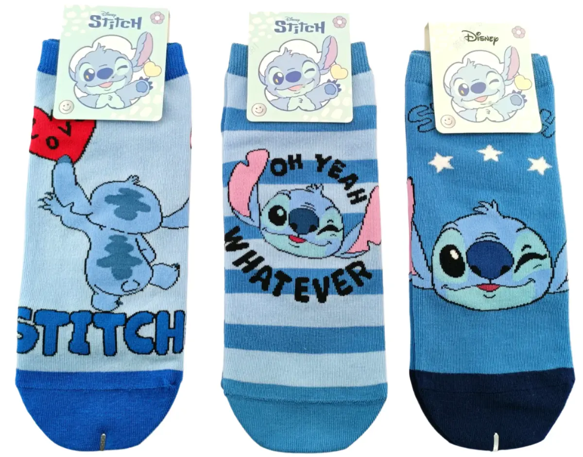 Disney Lilo & Stitch Collection Ankle Socks (1 Pair)(A) 1