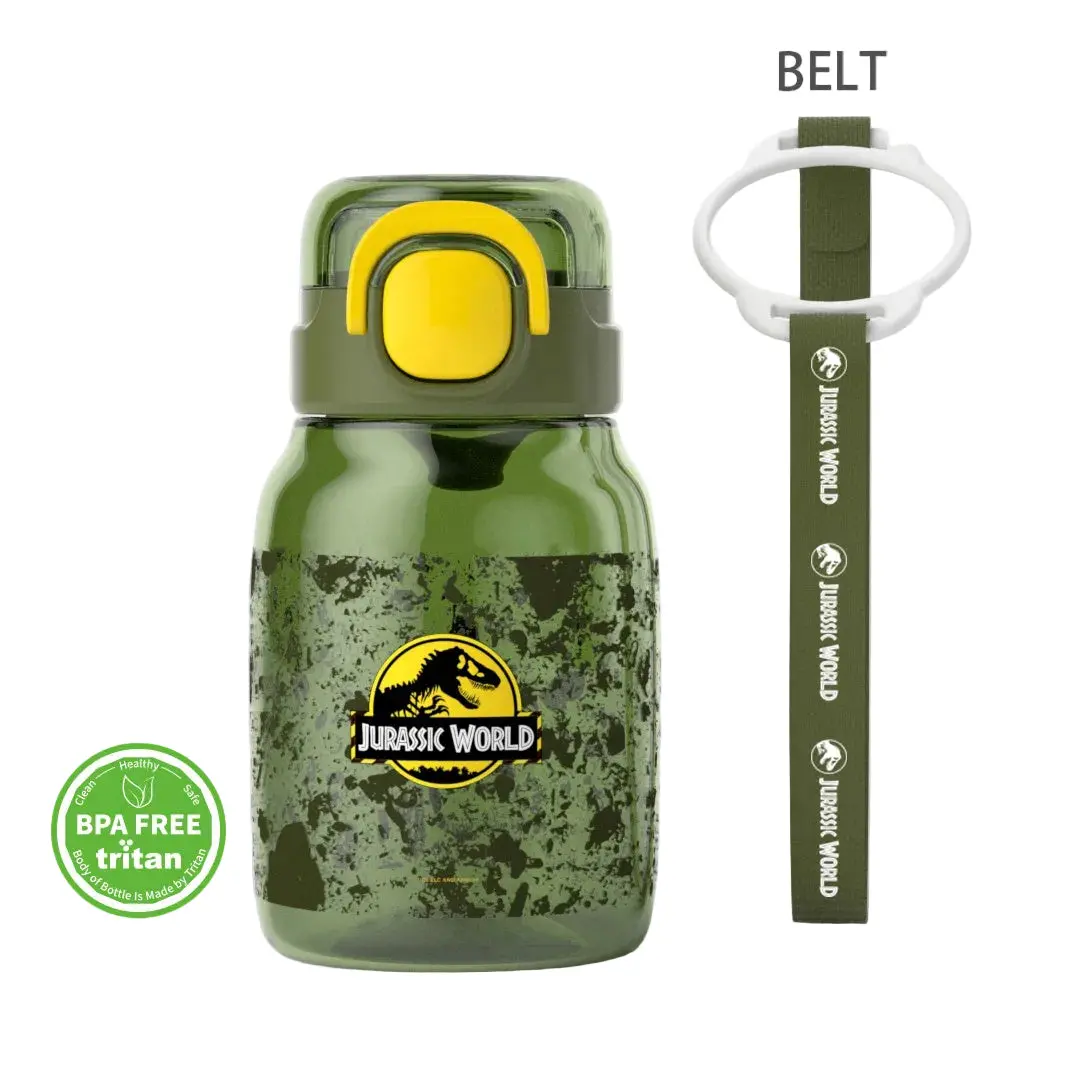 Jurassic World Kids  Tritan Bottle With Shoulder Strap (600Ml)(Dark Green) 1