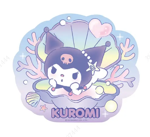 Sanrio Characters Ocean Treasure Series Mouse Pad(Kuromi) 1