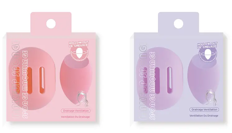 Makeup Sponges Set With Silicone Case 1