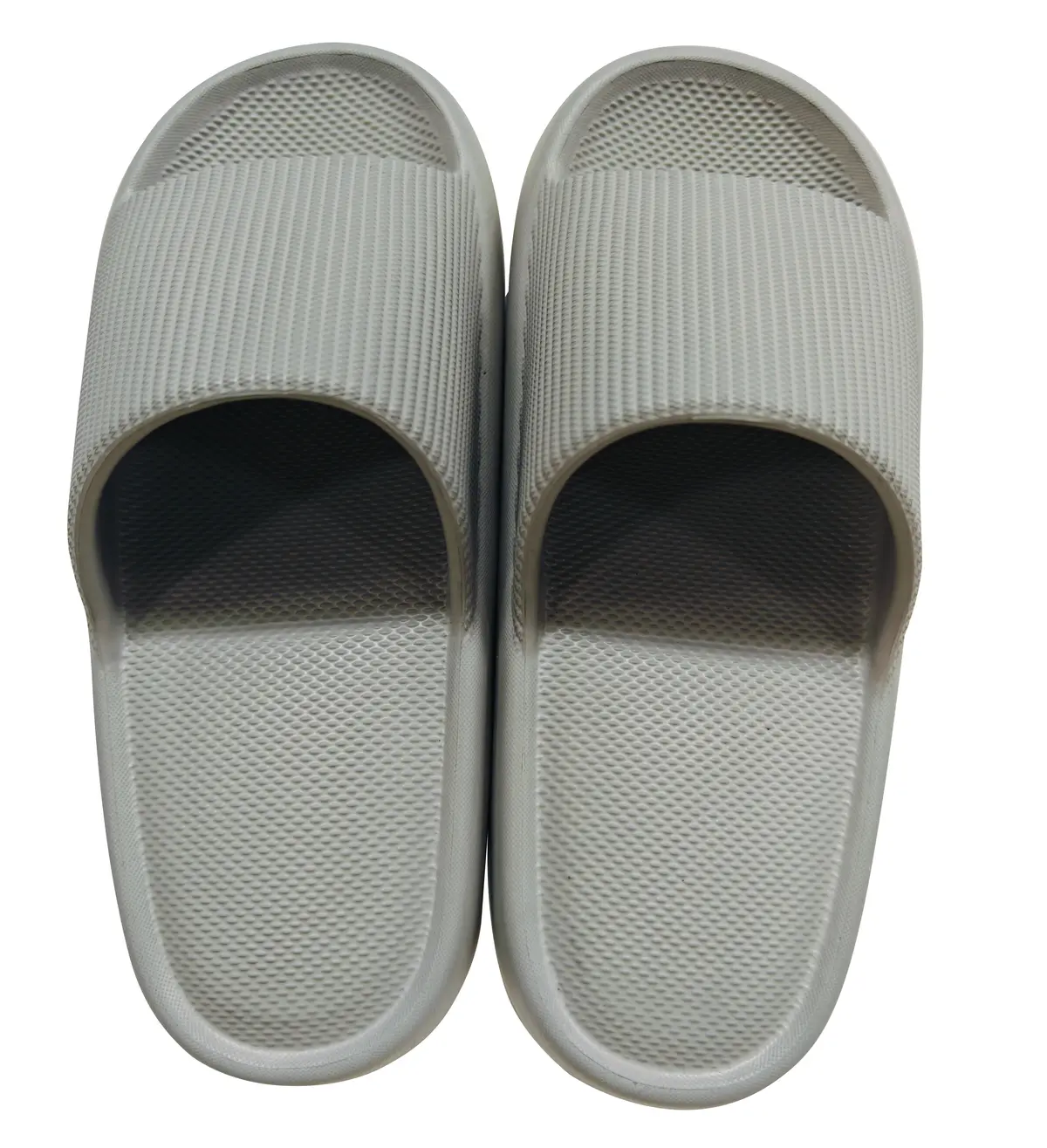 (Light Gray,41-42) Classic Series Men's Bath Slippers 1