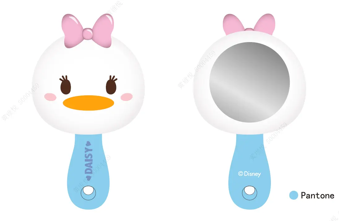 Disney Tsum Tsum Candy Store Collection Handheld Mirror (Daisy) 1