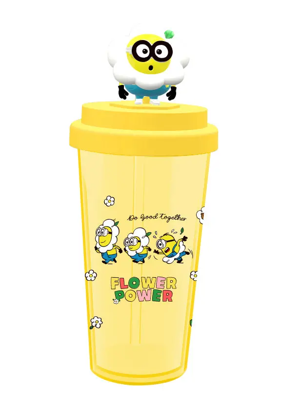 Daisy Minions Collection Plastic Bottle (520Ml) 1