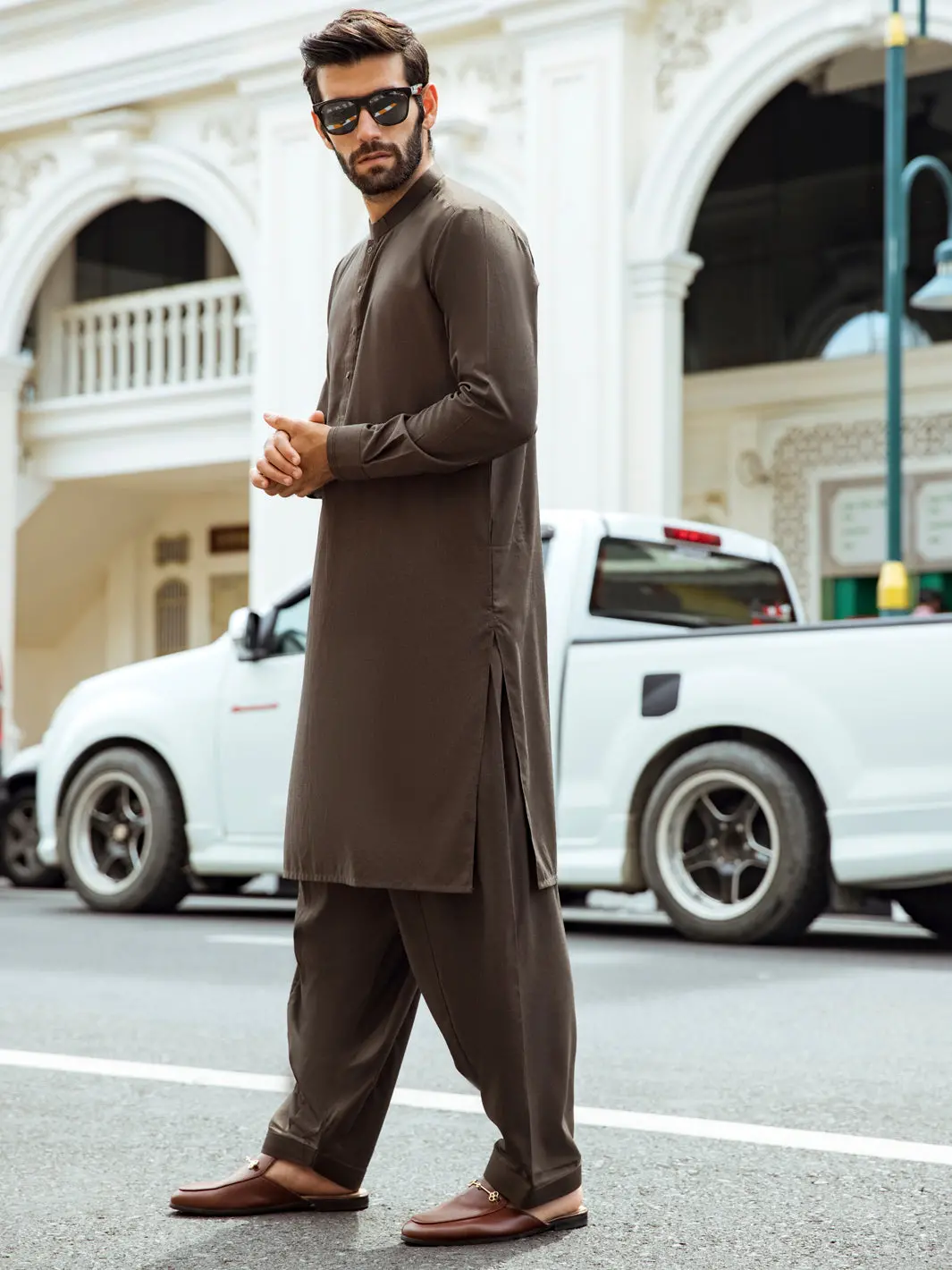 Green Kurta Shalwar - Al-Ks-2664 1