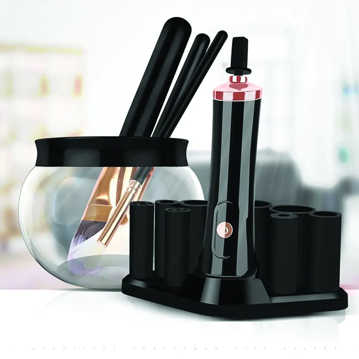 Electric Makeup Brush Cleaner Machine 1