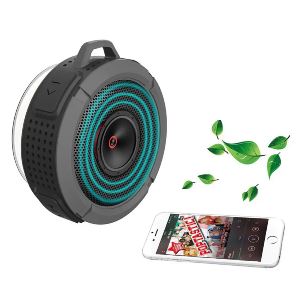Wireless Waterproof Bluetooth Shower Speaker Portable 1