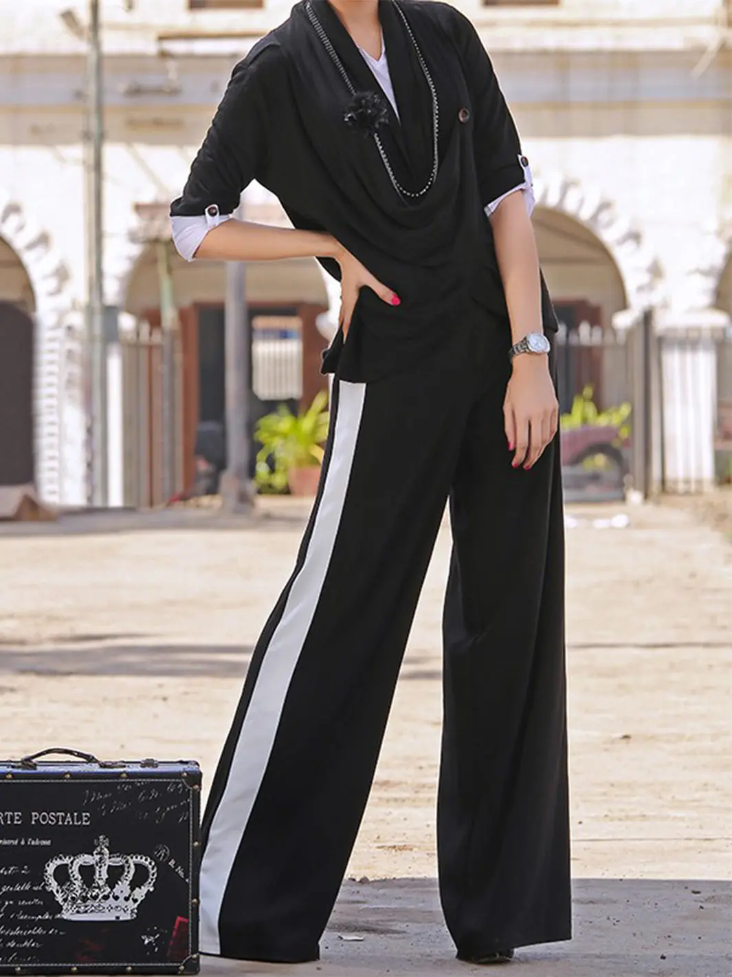 Black Women Top - Lsk-2008A 1
