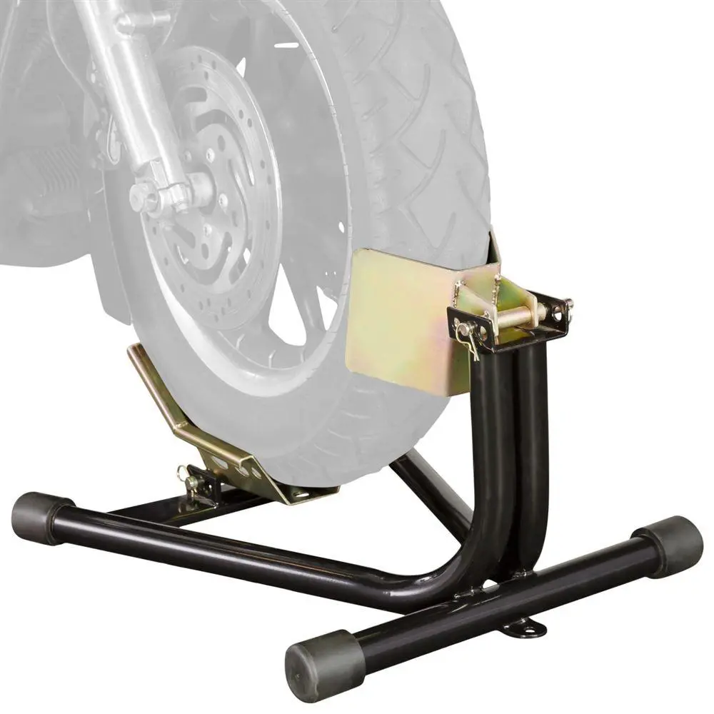 Heavy Duty Motorcycle Wheel Chock Stand 1