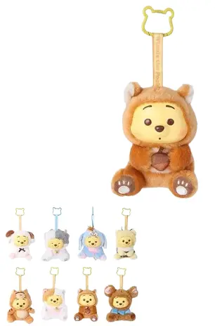 Disney Winnie-The-Pooh Collection Naughty Team Vinyl Plush Pendant Surprise Box 1