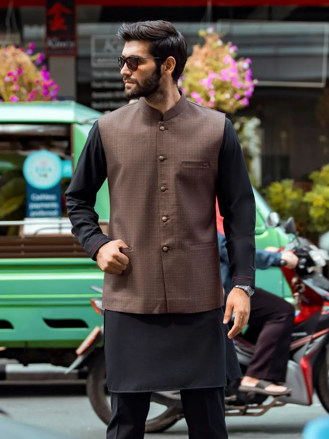 Brown Waistcoat - Al-Wc-399 1