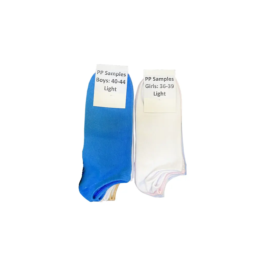 100% Cotton Women's Socks 3 Pairs (Light) 1