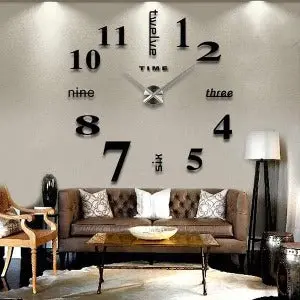 Acrylic Wall Clocks With 12 Inch Needles 1