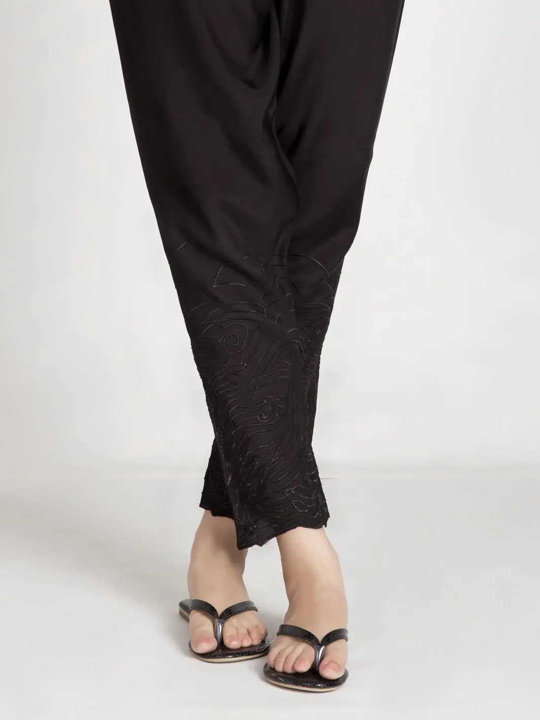 Black Women Trouser - Al-T-461 1