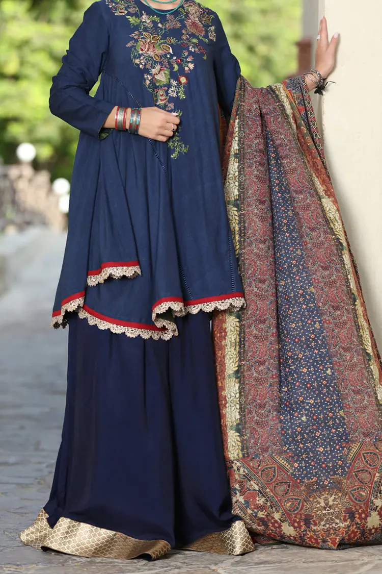 Blue 2Pc Unstitched - Alp-2Ps-488 1