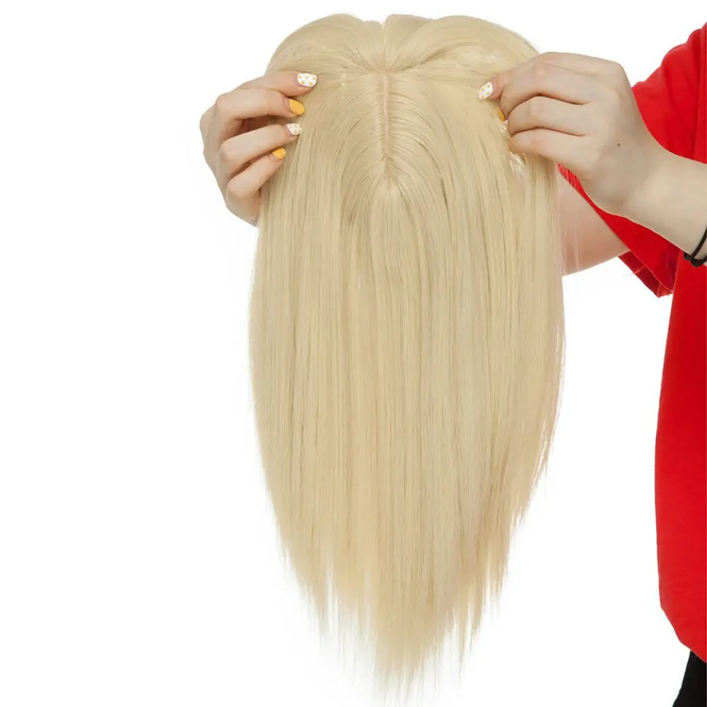 Clip On Hair Topper Pieces Synthetic Wiglet For Women 6