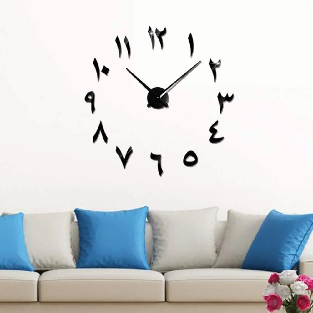 Acrylic Wall Clocks With Big Needles(Arabic) 1