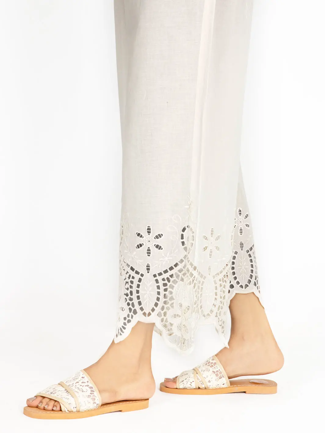 White Women Trouser - Al-T-513B 1