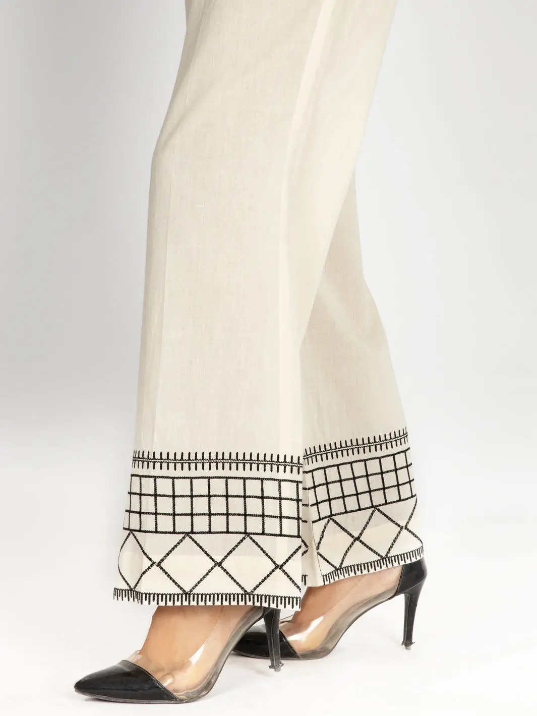 White Women Trouser - Al-T-527 1