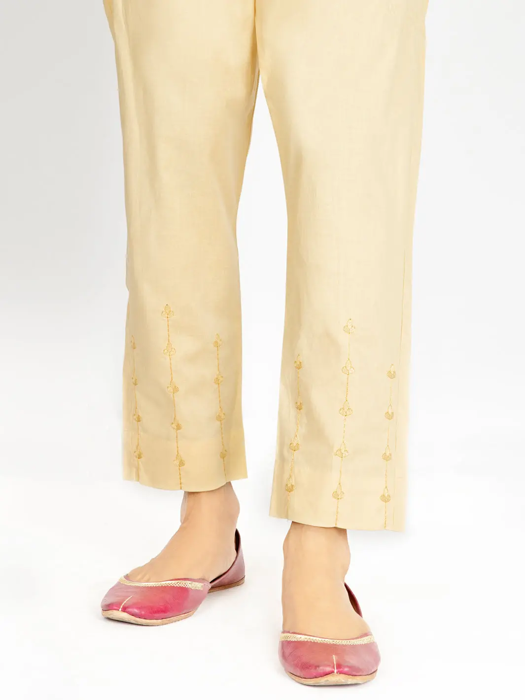 Cream Women Trouser - Al-T-529 1
