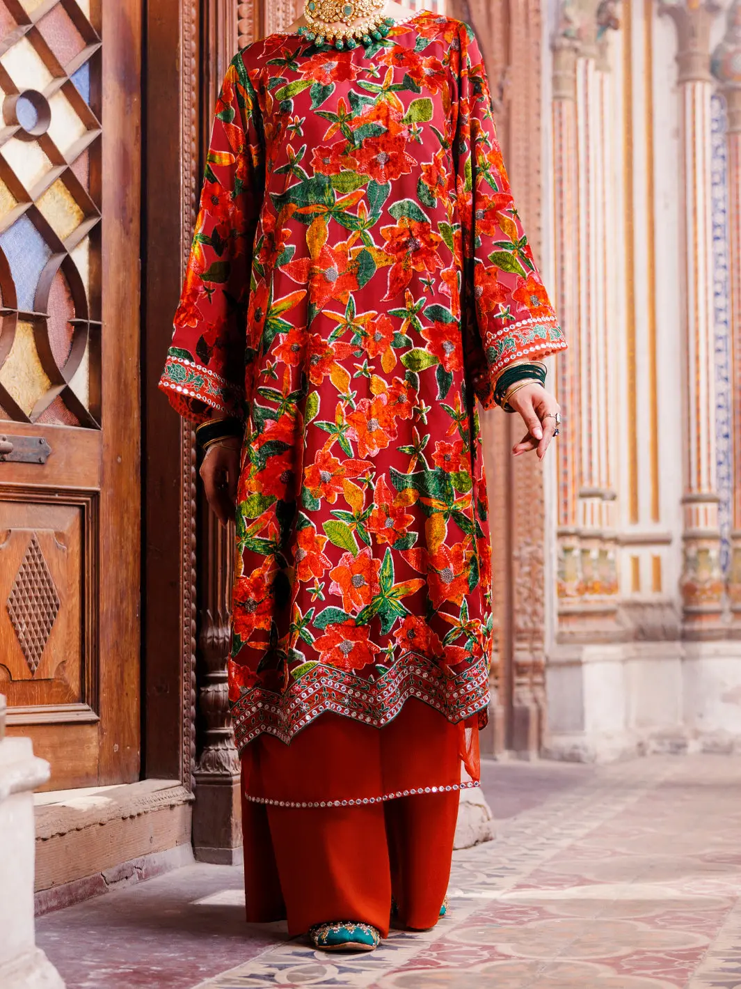 Rust Palachi Formal 2Pc Stitched - Al-Ls-Lks-536 1