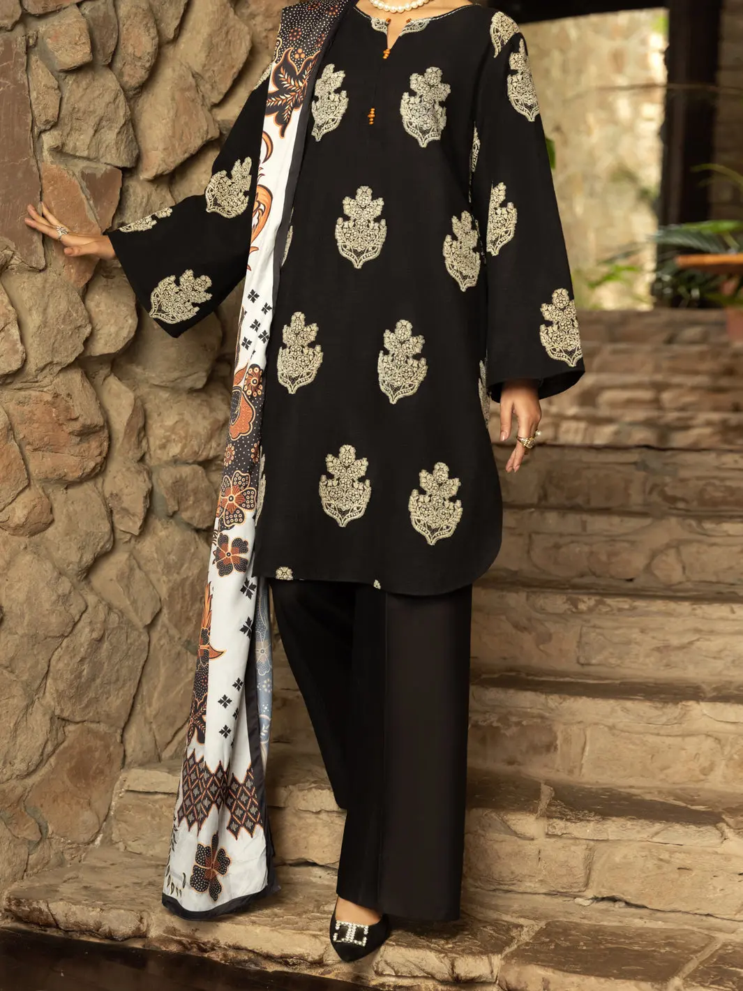 Black 3Pc Stitched - Awp-3Ps-540 1