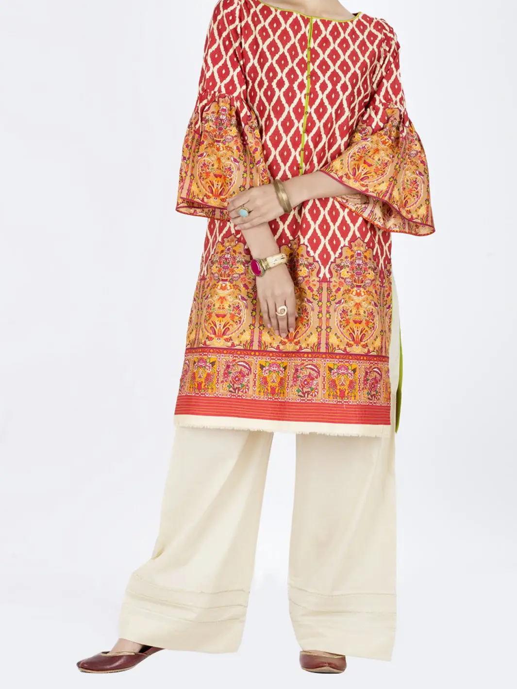Off White Tunic - Lk-575 1