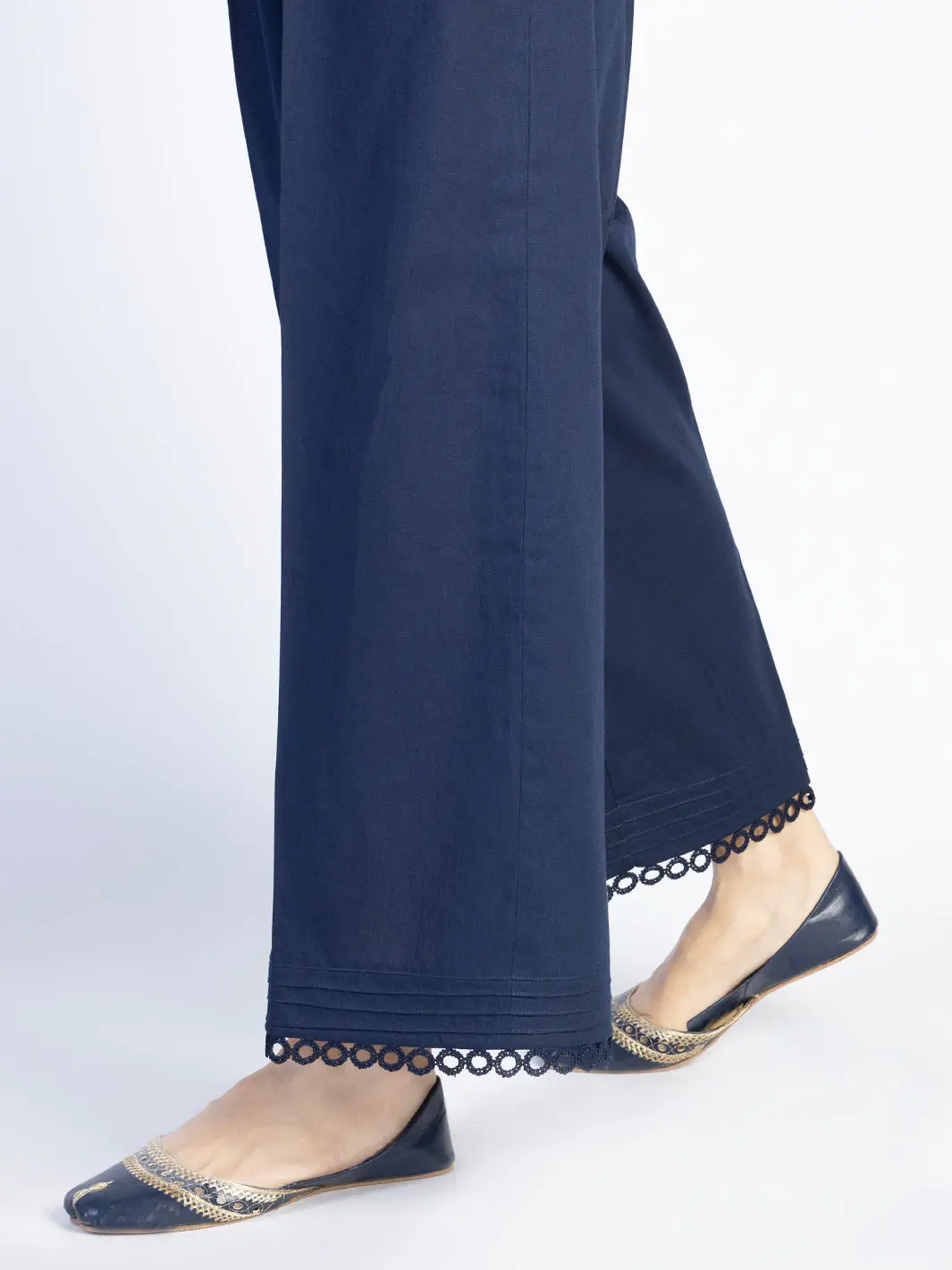 Blue Cambric Trouser - Al-T-599 1