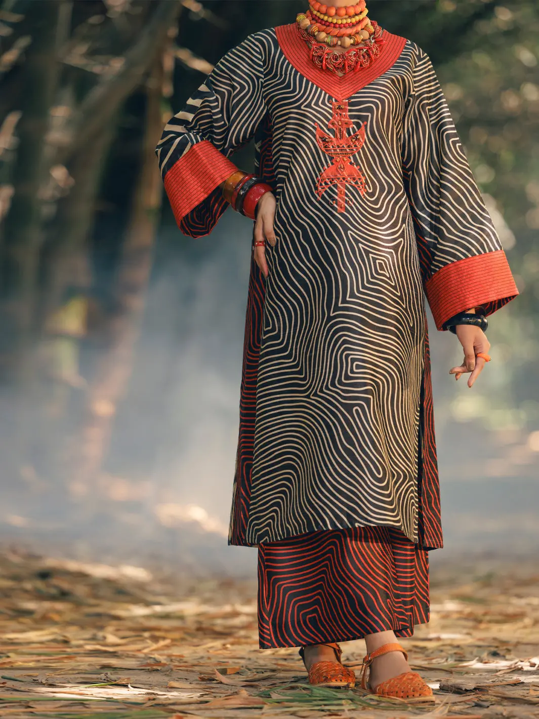 Black Raw Silk 2Pc Stitched - Awp-2Ps-Lks-675 1