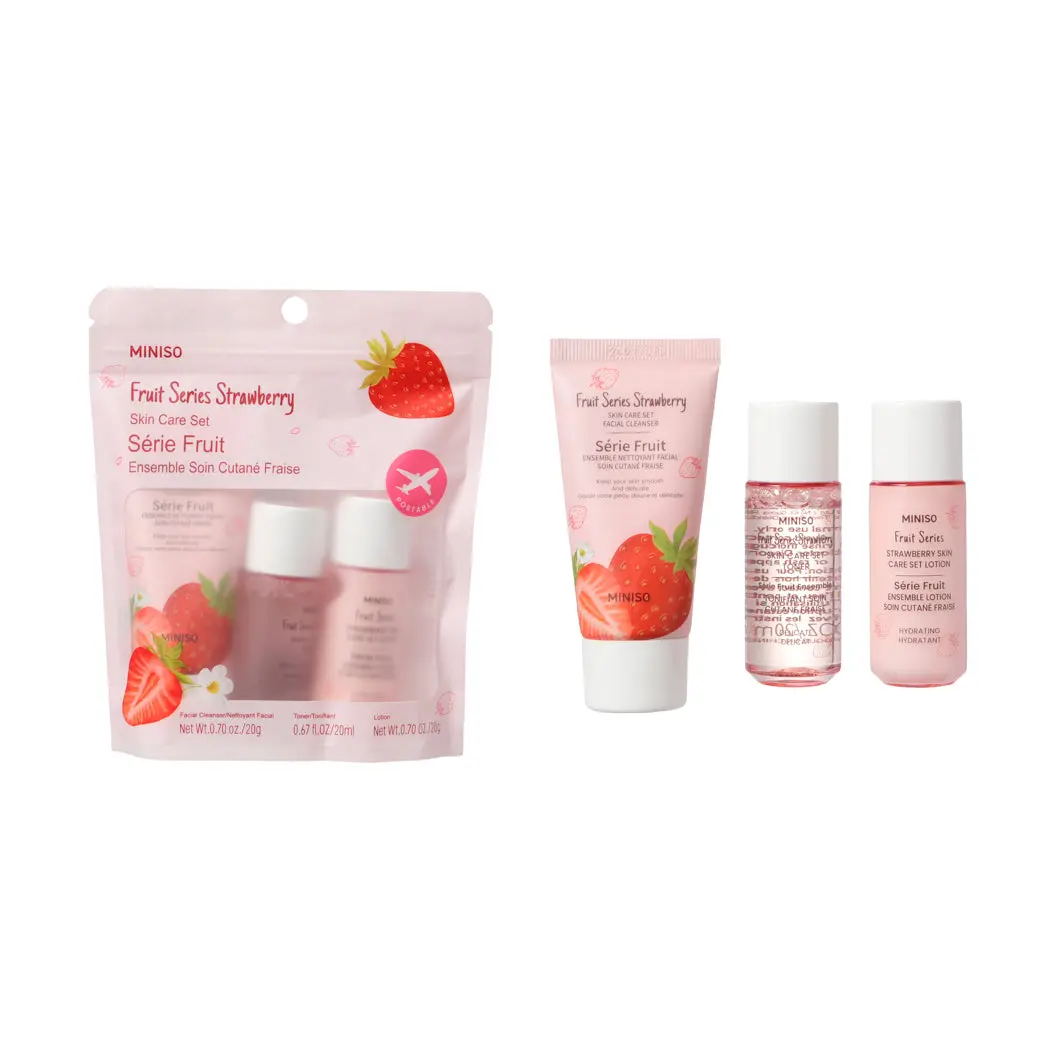 Fruit Series Strawberry Skin Care Set 1