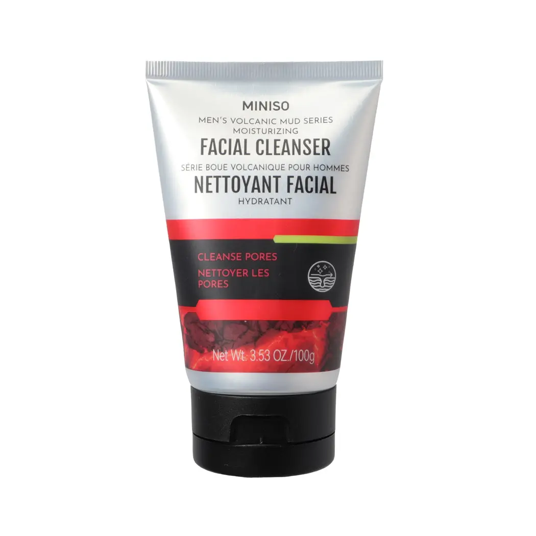 Men's Volcanic Mud Series Moisturizing Facial Cleanser 1