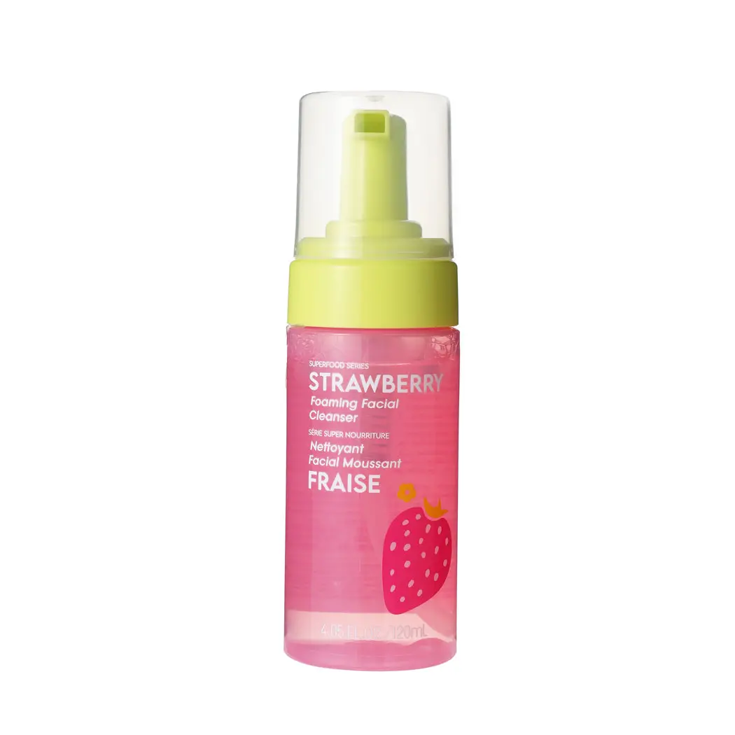 Superfood Series Strawberry Foaming Facial Cleanser 1