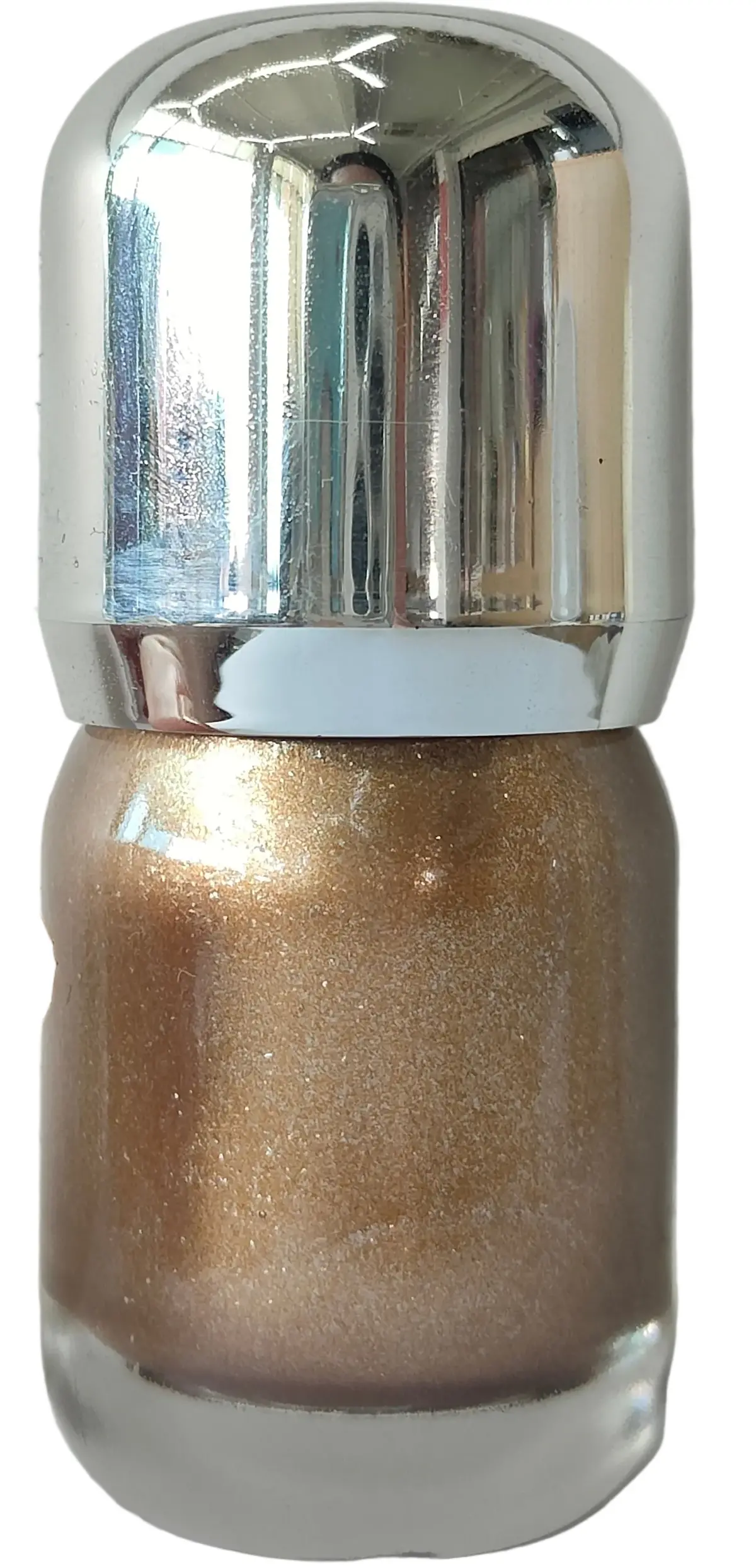Little Silver Cap Nail Polish(08 Champagne Gold) 1