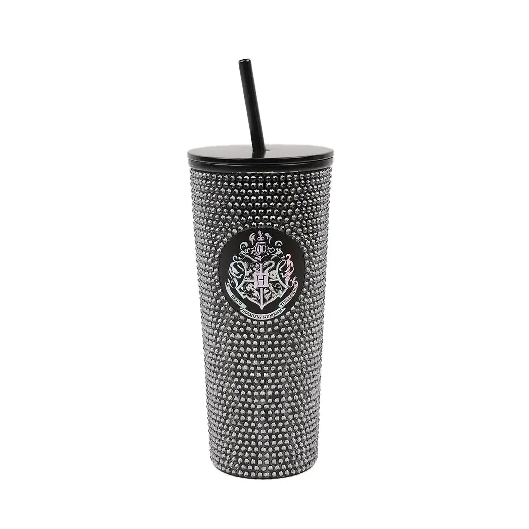 Harry Potter Studded Steel Tumbler (650Ml,Black) 1