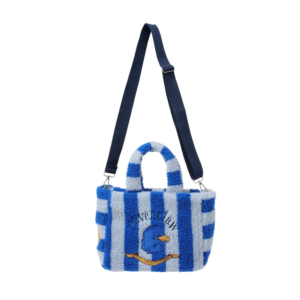 Harry Potter Plush Striped Shoulder Bag(Blue) 1