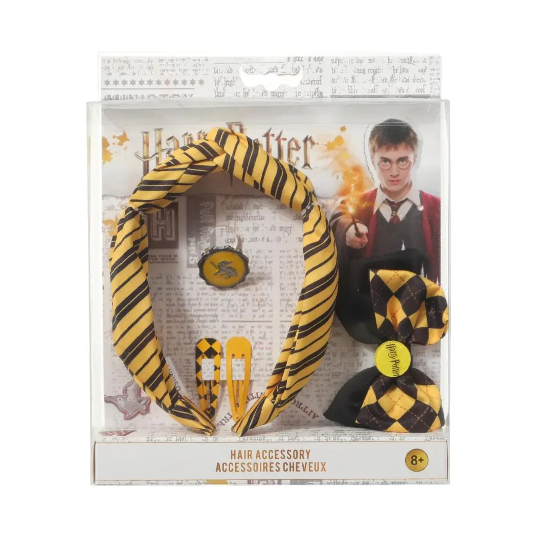 Harry Potter Hair Accessories Set 5 Pcs (Hufflepuff) 1