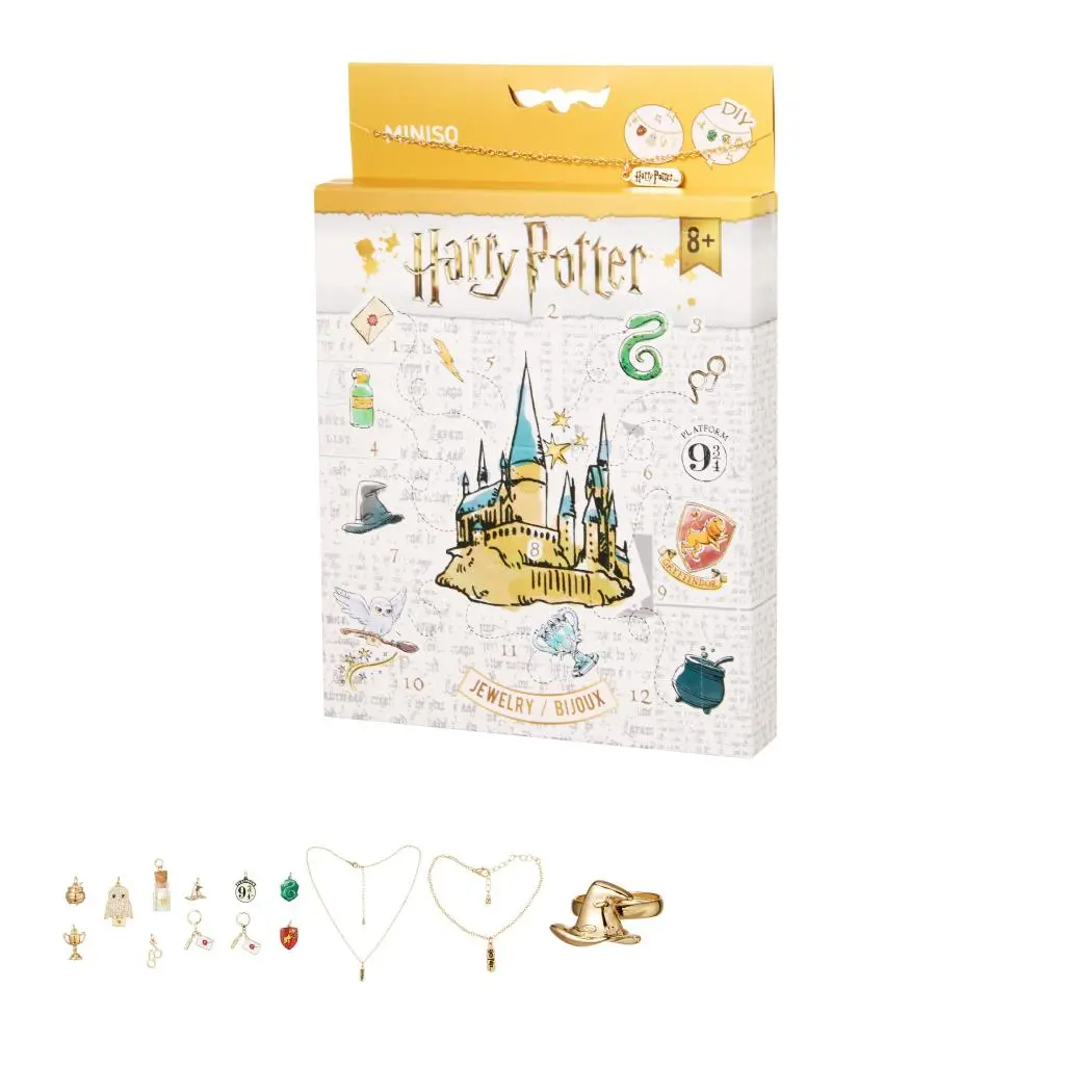 Harry Potter Jewelry Set In Calendar Box (14 Pcs) 1