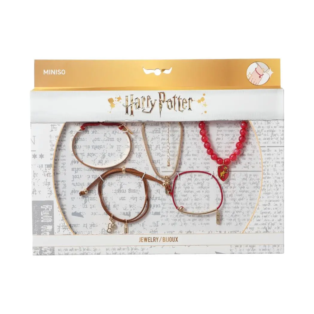 Harry Potter  5 Piece Layered Bracelets (Gryffindor) 1
