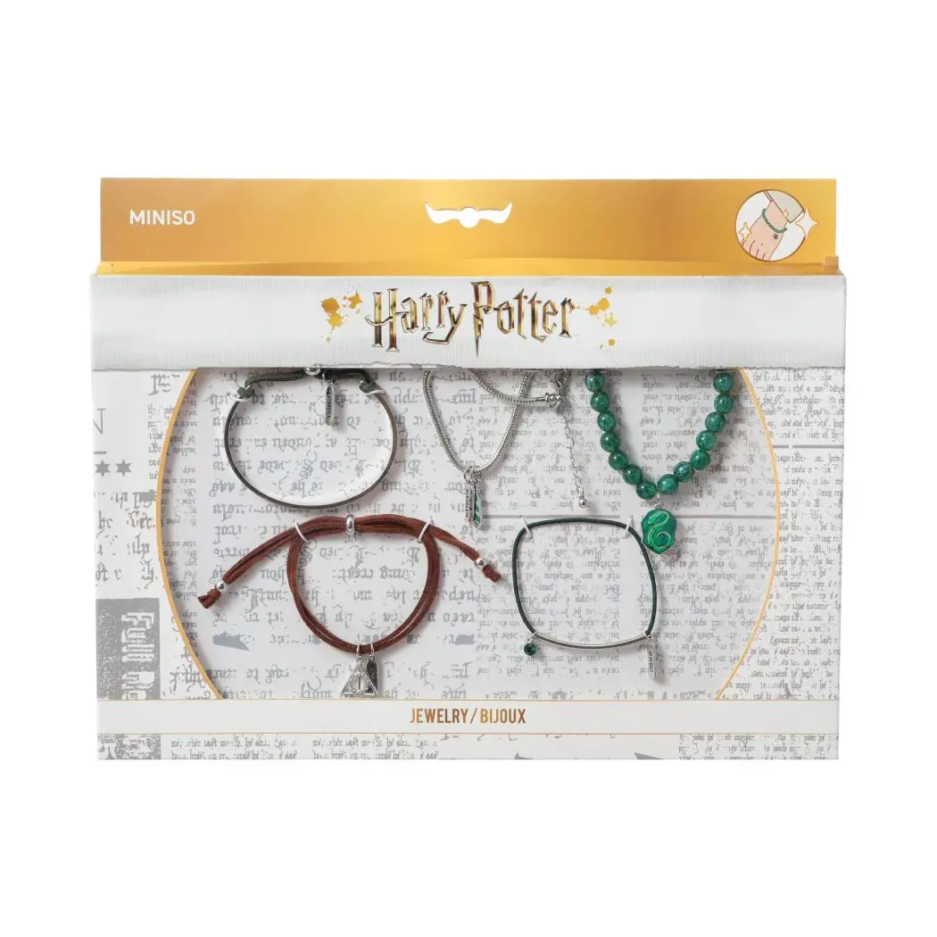 Harry Potter  5 Piece Layered Bracelets (Slytherin) 1