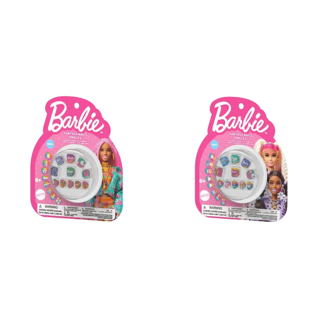 Barbie - Fantasy Nails (2 Assorted Models: #10, #Bright) 1