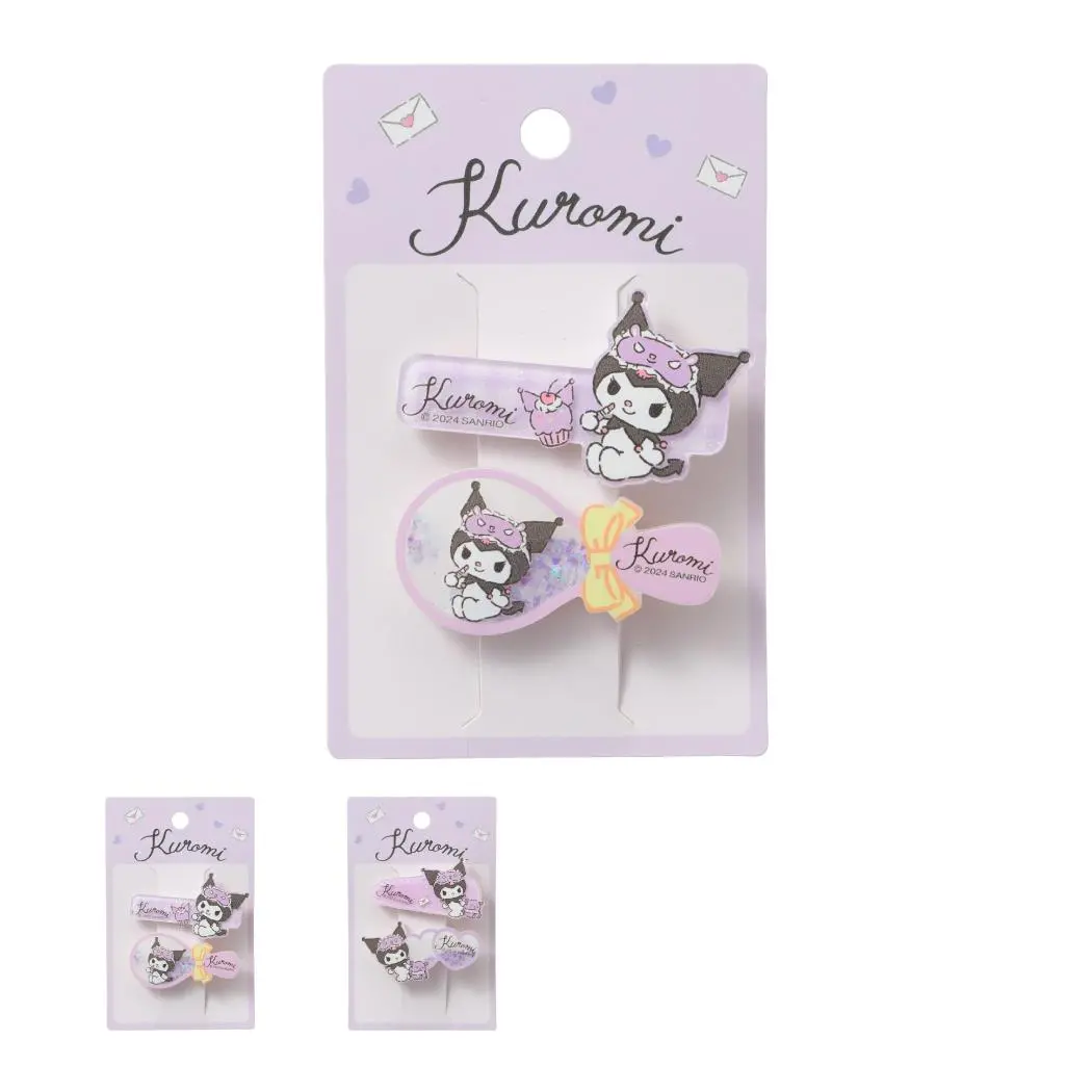 Kuromi Hair Clips (2 Pcs) 1