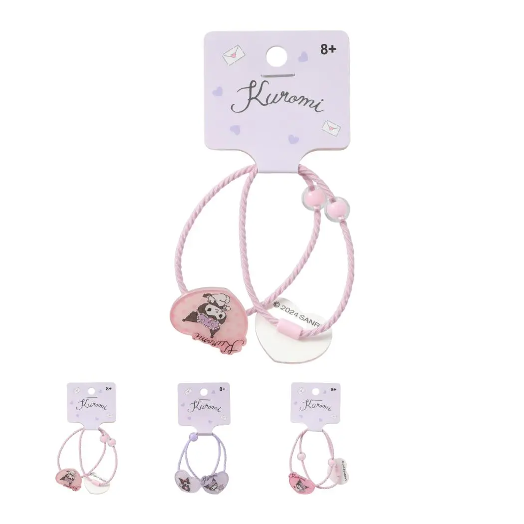 Kuromi Hair Ties (2 Pcs) 1