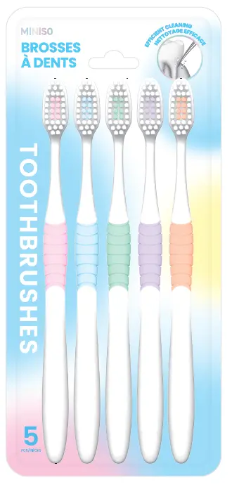 Efficient Cleaning Toothbrushes (5 Pcs) 1