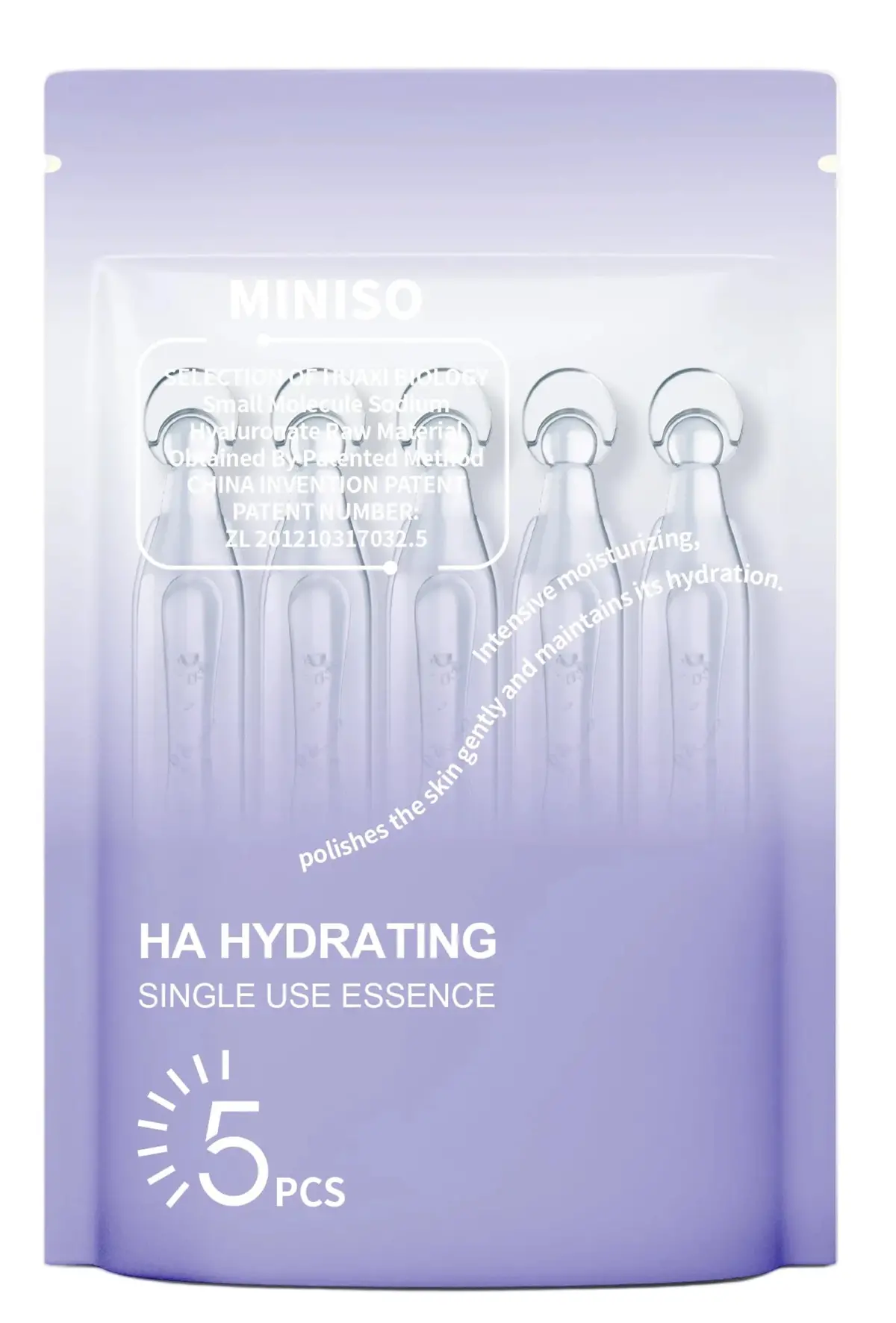 Hyaluronic Acid Moisturizing Single-Use Facial Essence 1