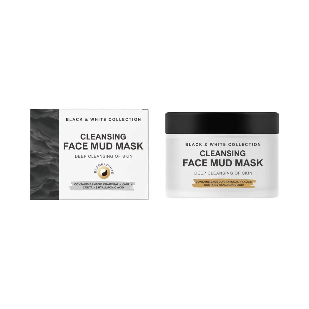 Black & White Collection Cleansing Face Mud Mask 1