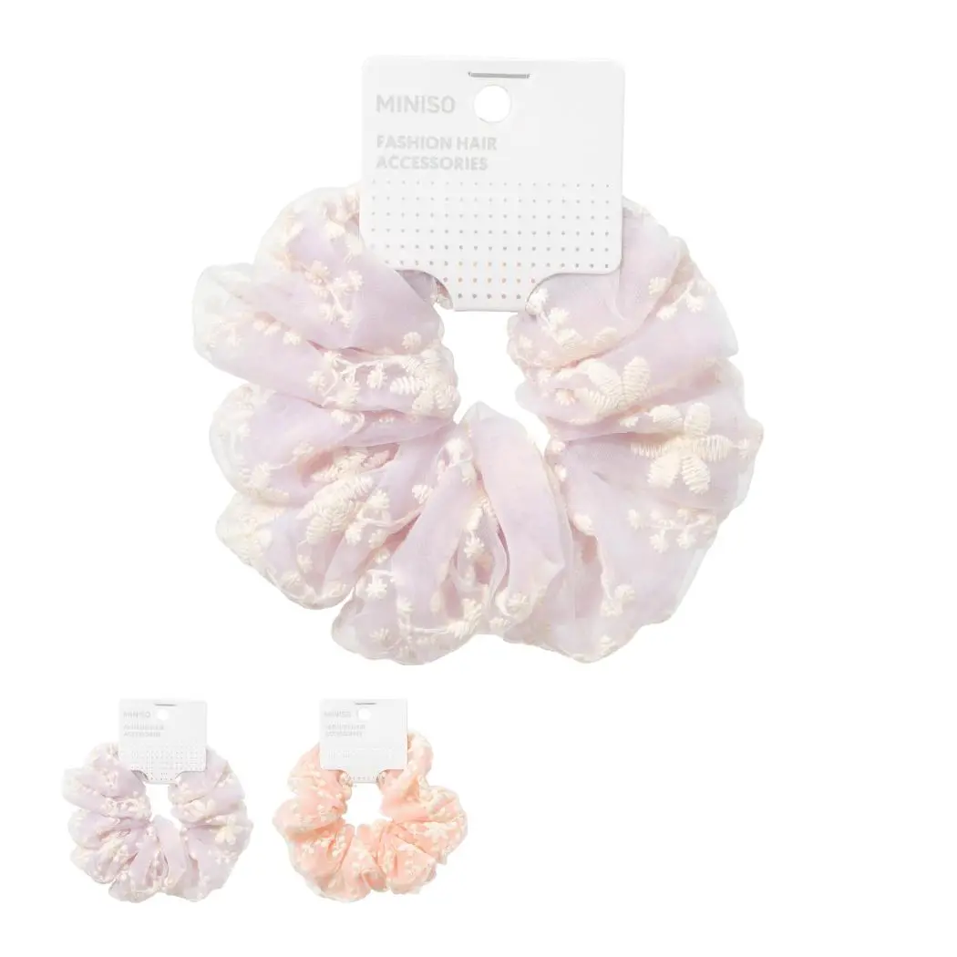 Fashion Series Lace Hair Scrunchie (1 Pc) 1
