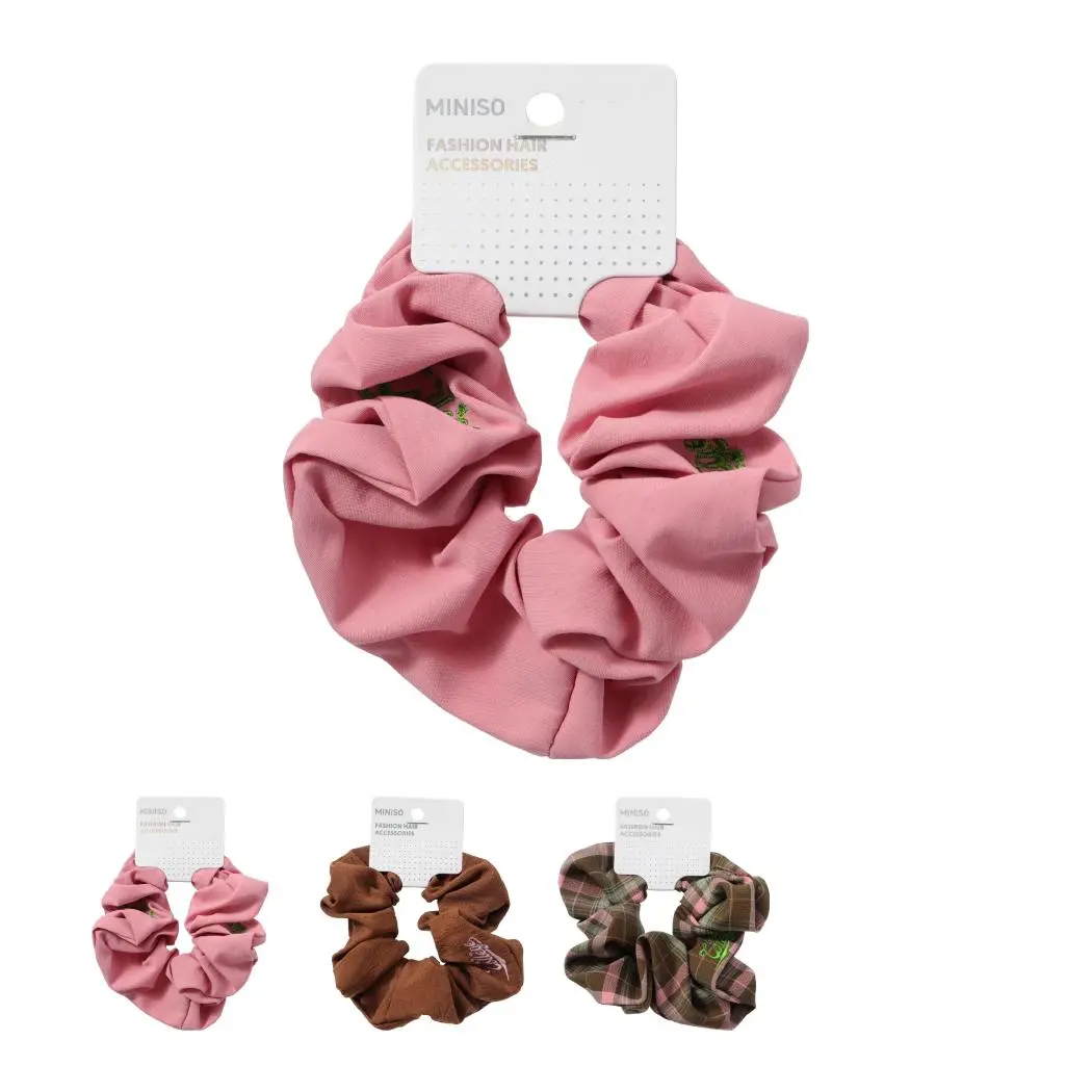 Fashion Series College Hair Scrunchie (1 Pc) 1