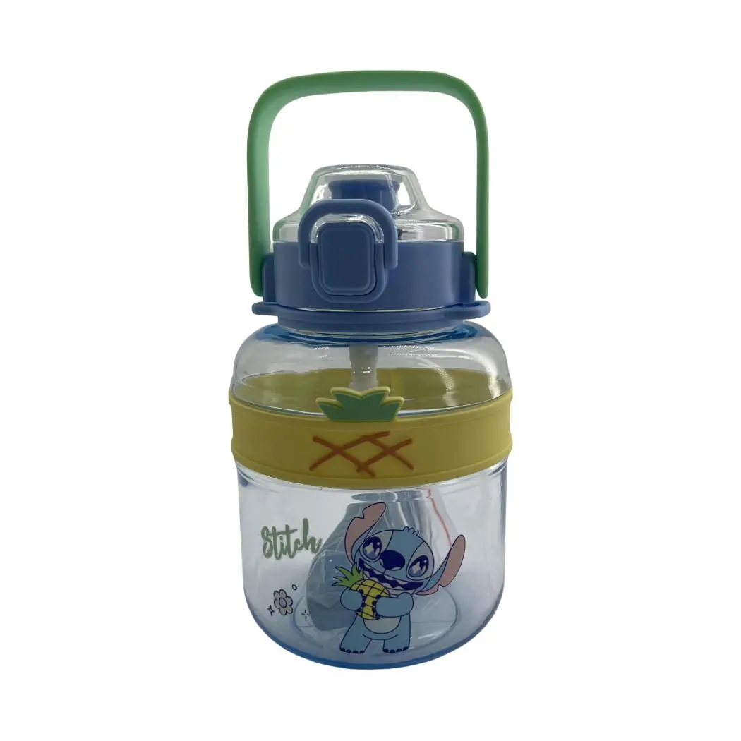Disney Stitch Dinner Party Collection Pineapple Tritan Bottle 1000Ml (Stitch) 1